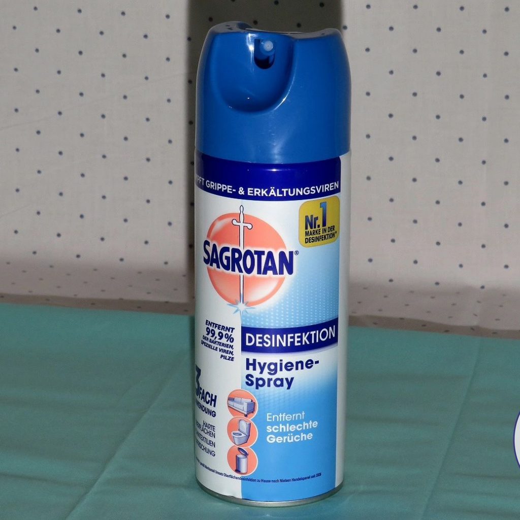 1x 400ml Sagrotan Desinfektion Hygiene Spray 2
