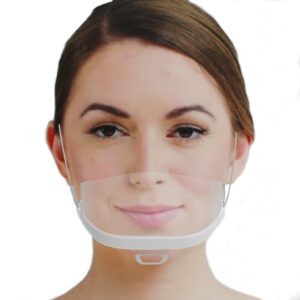 1x  iCatcher Gesichtsschild Plastikmaske Face shield Schutzvisier, wiederverwendbar