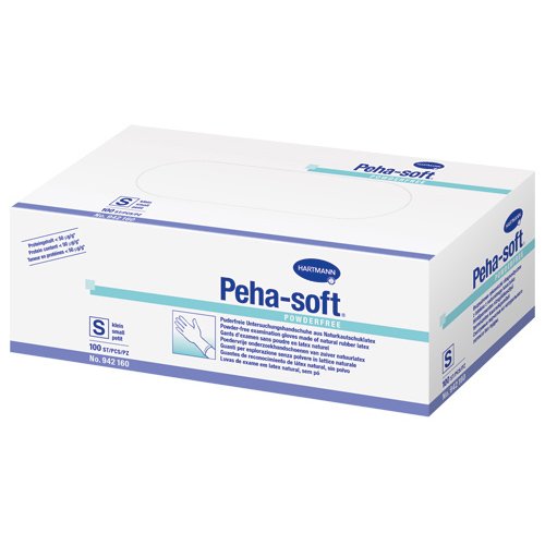 Peha-soft PF Latex-Handschuhe Paul Hartmann Gr. S puderfrei 1