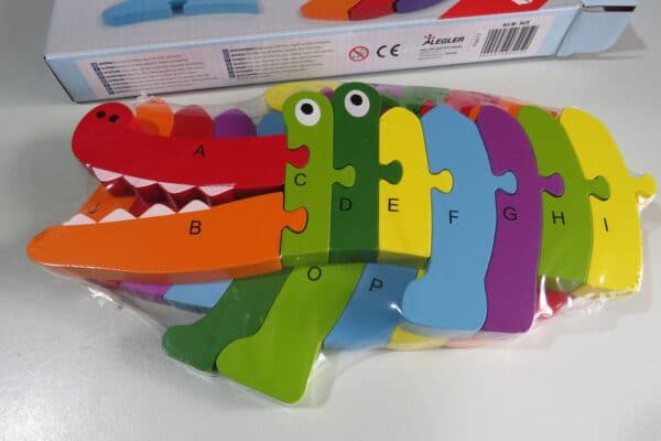 ABC-Puzzle Krokodil 1